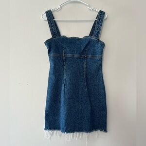 Mini Denim Dress